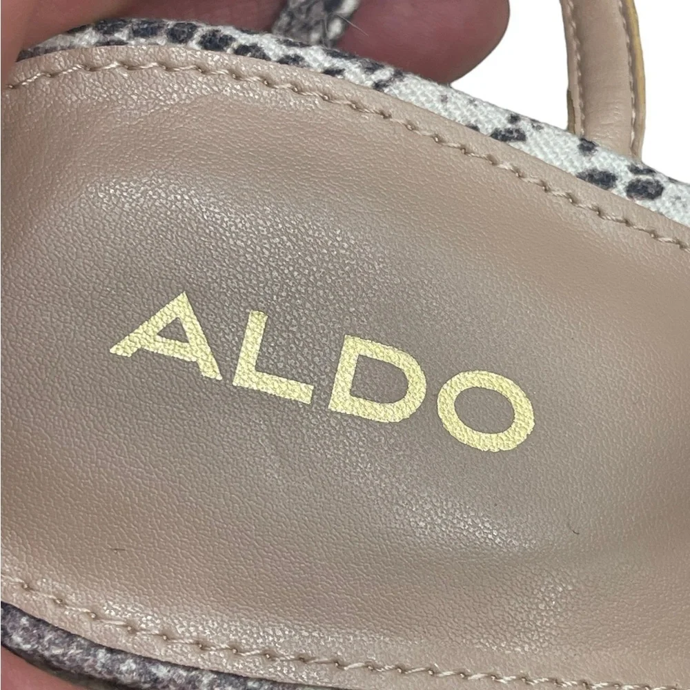 Aldo Wedge Tie-Up Espadrille Brand New w/ Box Size 8